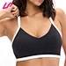 contrast sports bra